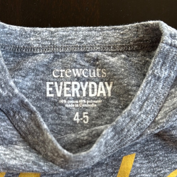 Crewcuts Gray and Yellow Aloha Short Sleeve Tee - Picture 2 of 2